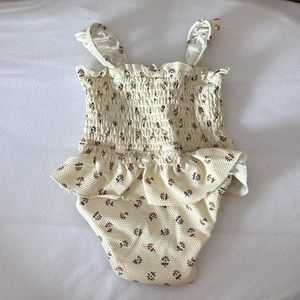 Quincy Mae 6-12 M one peice swimsuit
